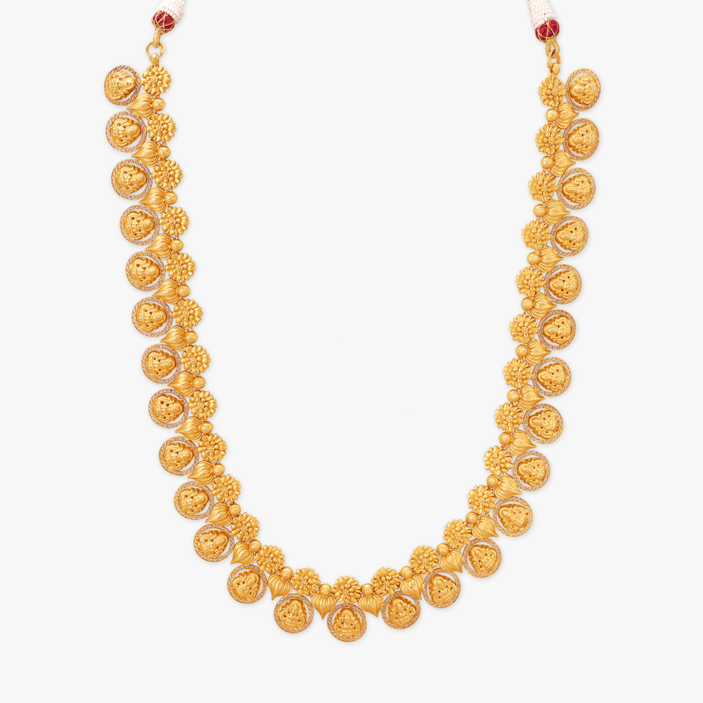 Exquisite Kalasam Gold Haram,,hi-res image number null