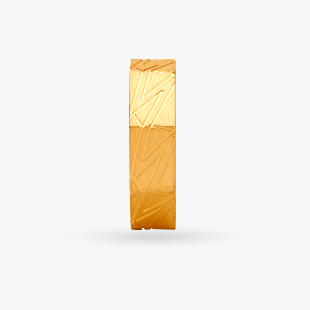Edgy Octagonal Ring for Men,,hi-res image number null