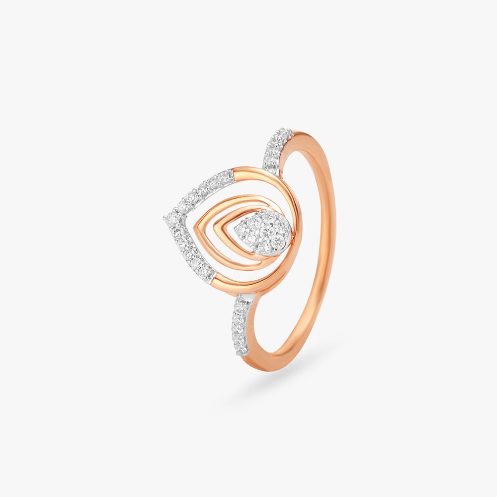 Petal Magic Diamond Finger Ring,,hi-res image number null