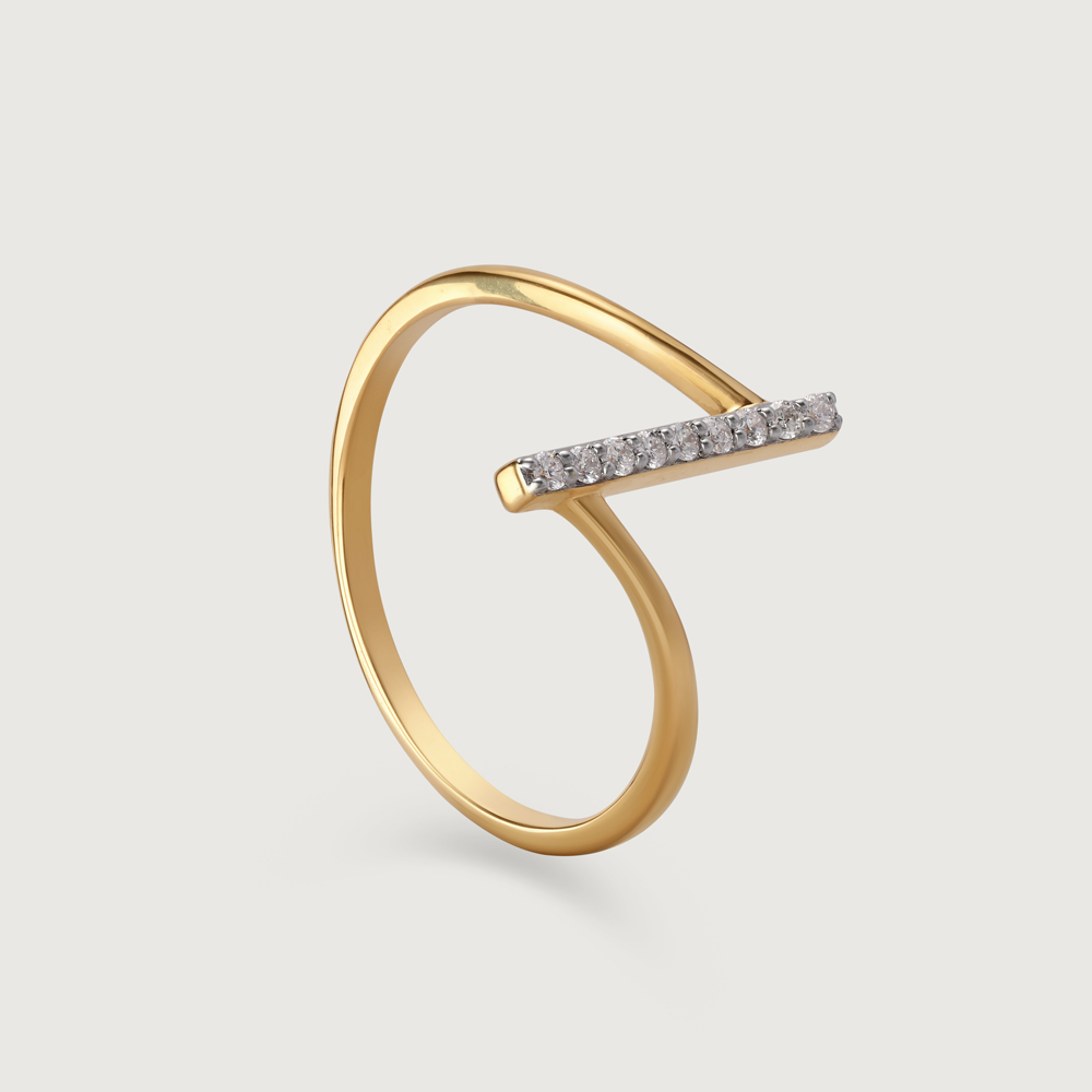 Sparkling Connections 18KT Gold & Diamond Ring,,hi-res image number null