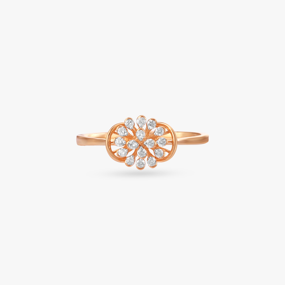 Radiant Bloom Diamond Ring,,hi-res image number null