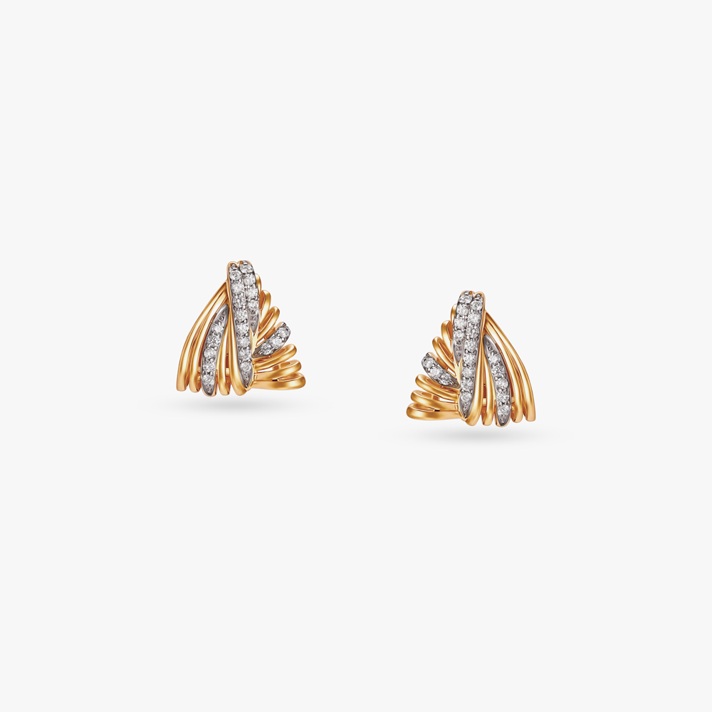 Timeless Twist Diamond Drop Earrings,,hi-res image number null
