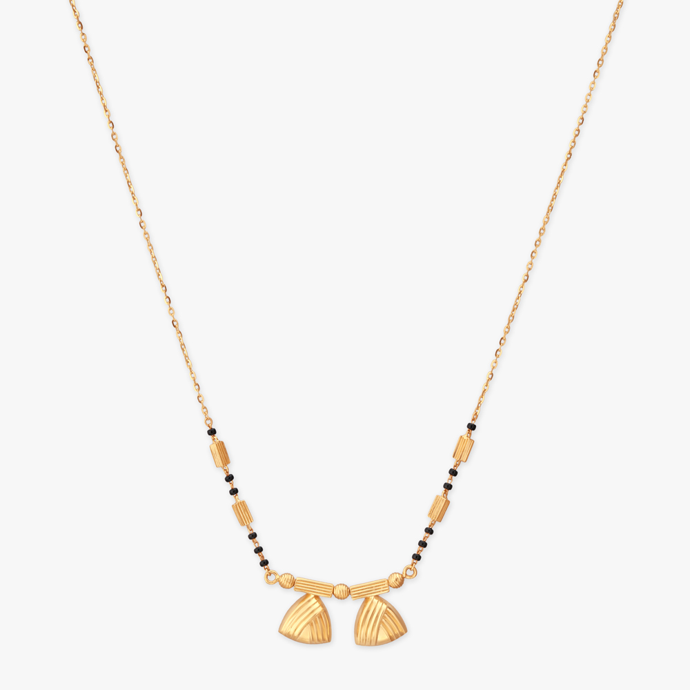Triangular Wati Gold Mangalsutra,,hi-res image number null