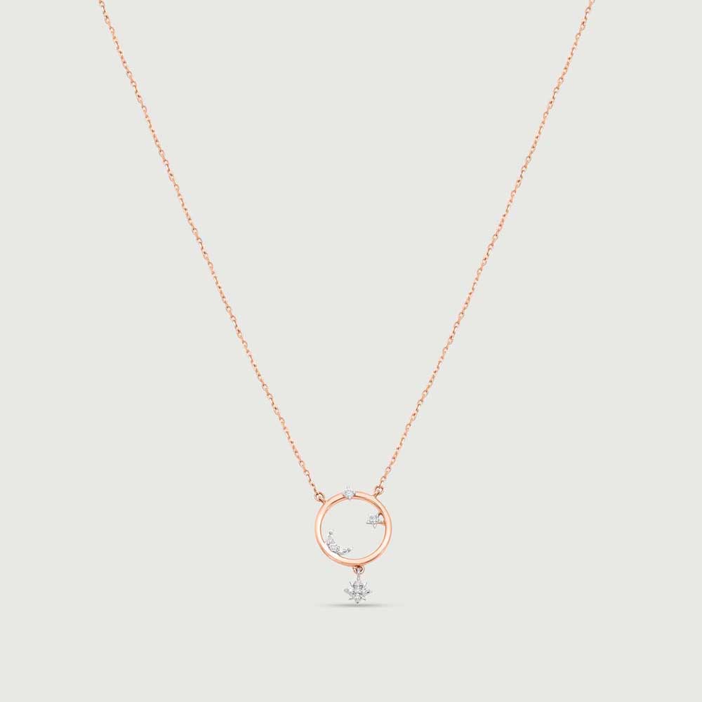 Starry Whirl Diamond Necklace,,hi-res image number null