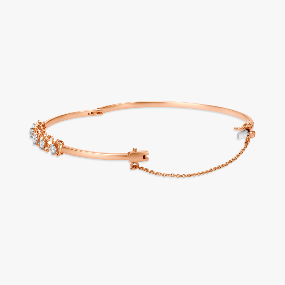 Exuberant Traditional Diamond Bangle,,hi-res image number null