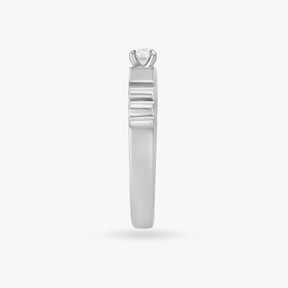 Radiant Diamond Finger Ring,,hi-res image number null