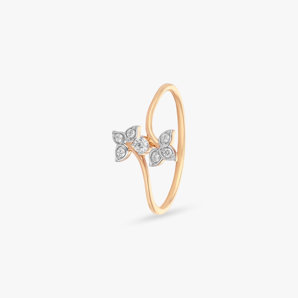 Flutter Bloom Diamond Ring,,hi-res image number null
