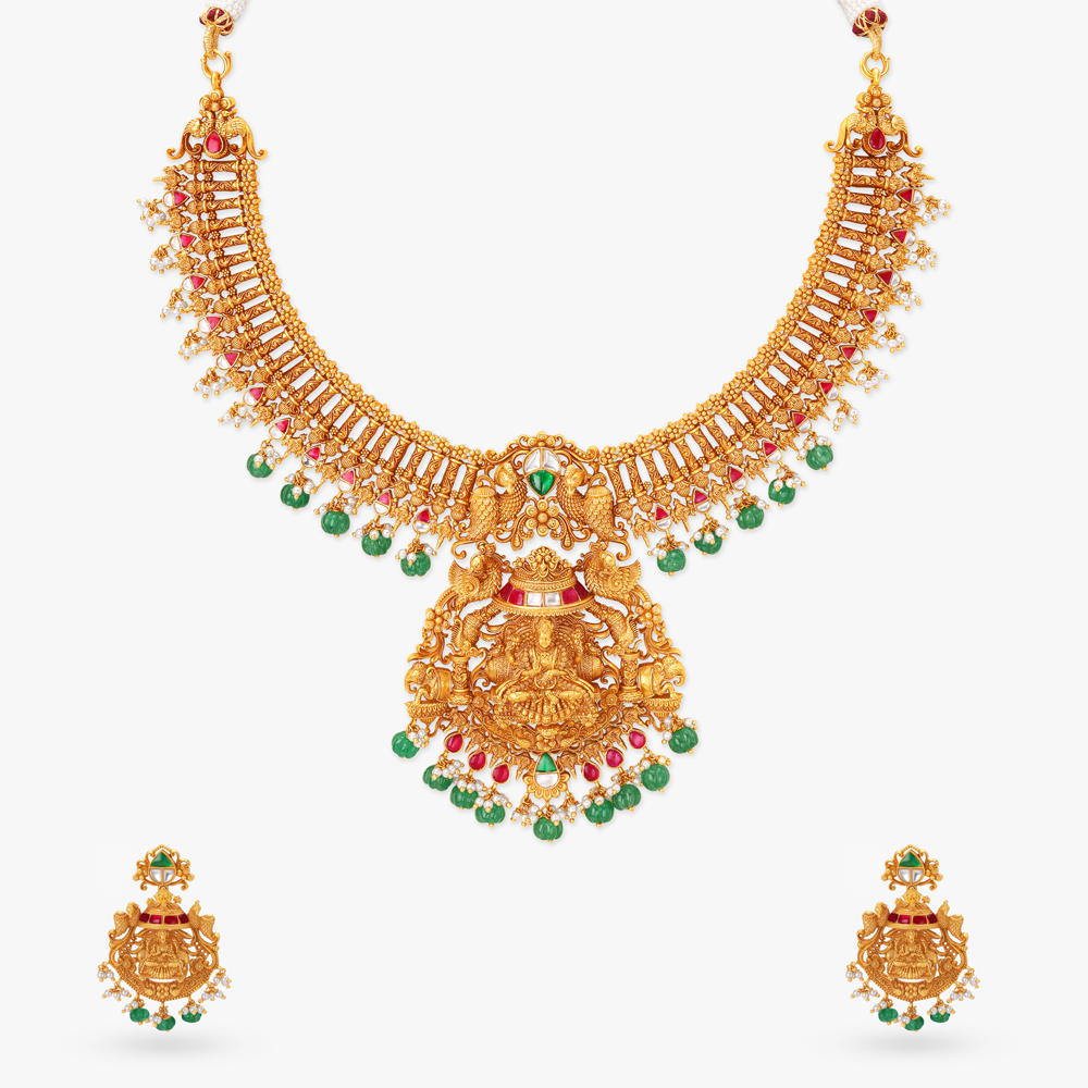 Radiant Goddess Gold Haram Set,,hi-res image number null