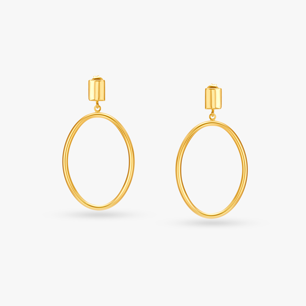 Love Big Drop Earrings