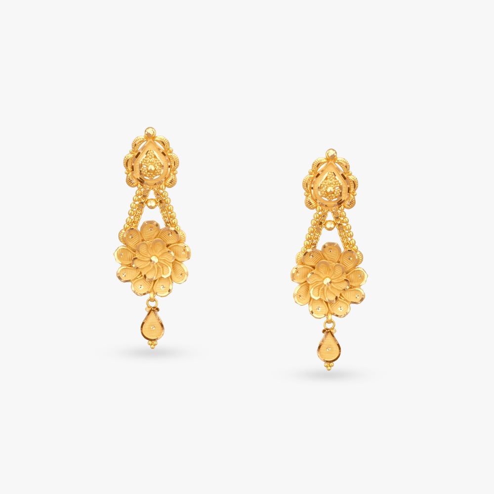 Regal Fan Gold Necklace Set,,hi-res image number null