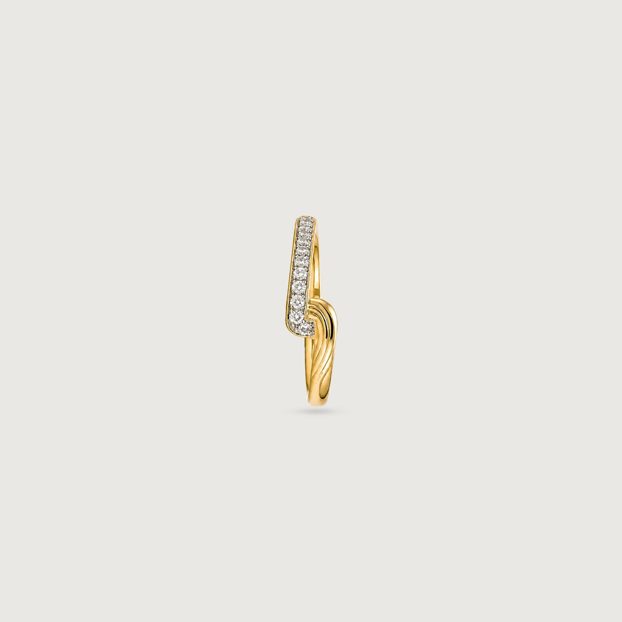 Subtle Offset Diamond Ring,,hi-res image number null