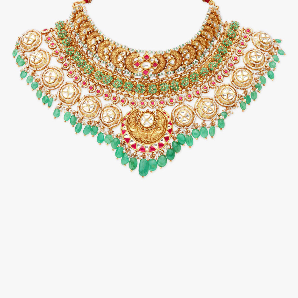 Opulent Choker Necklace Set,,hi-res image number null