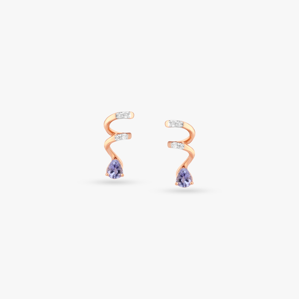 

Twisted Grace Diamond Stud Earrings