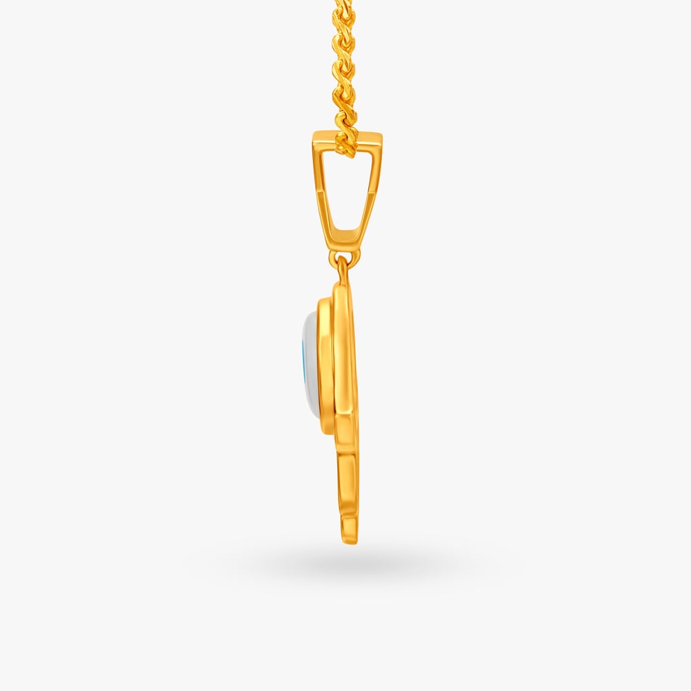 Detailed Evil Eye and Hamsa Hand Pendant,,hi-res image number null