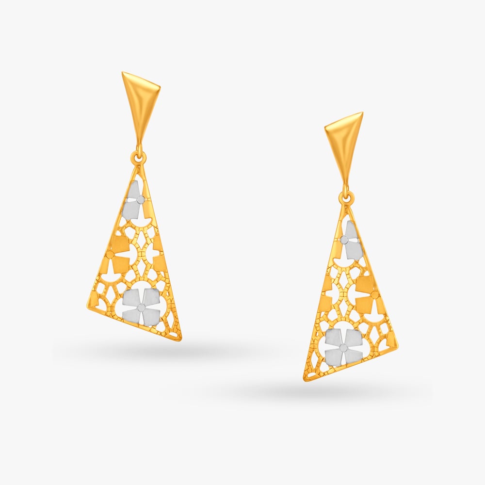 Chic Geometric Drop Earrings,,hi-res image number null