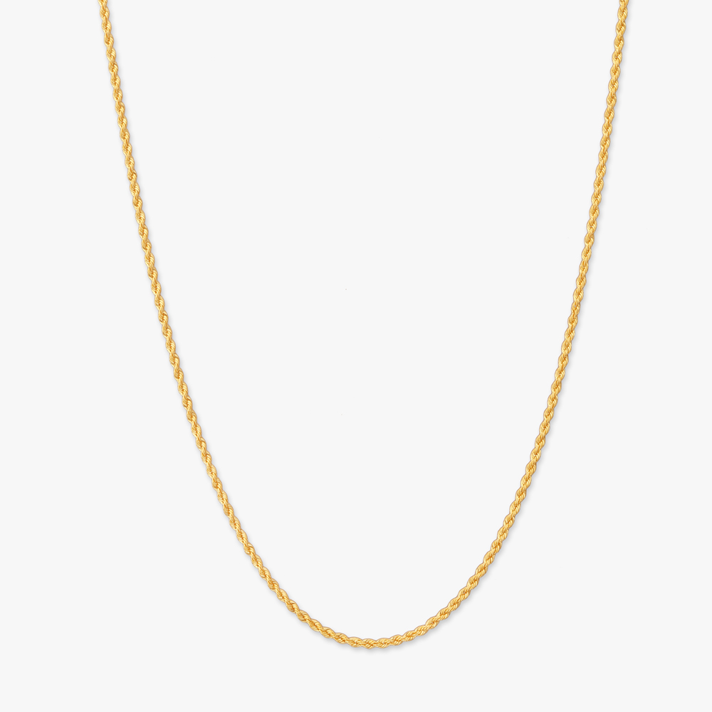 Rope Gleam Gold Chain,,hi-res image number null