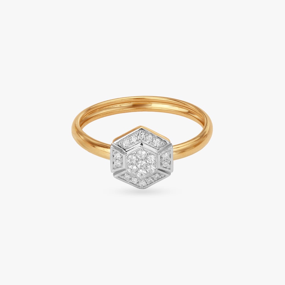 Hive Halo Diamond Ring,,hi-res image number null