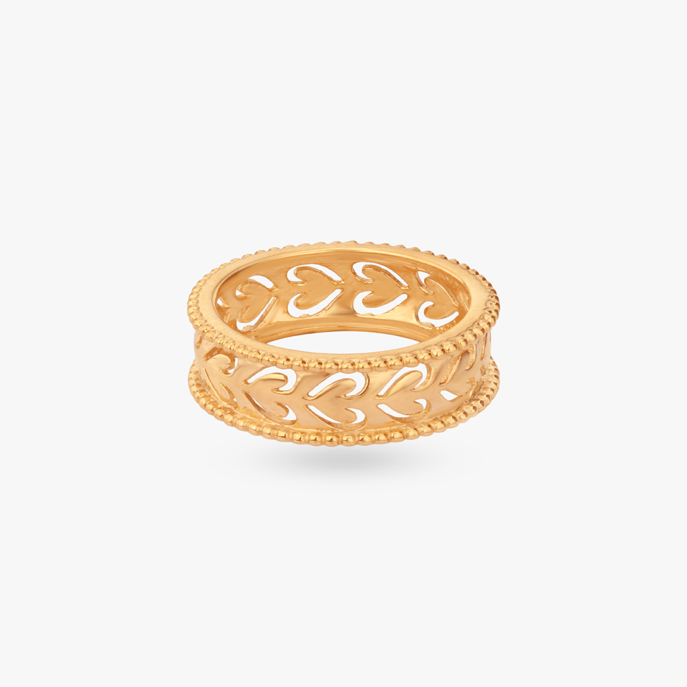 Heritage Filigree Gold Ring,,hi-res image number null