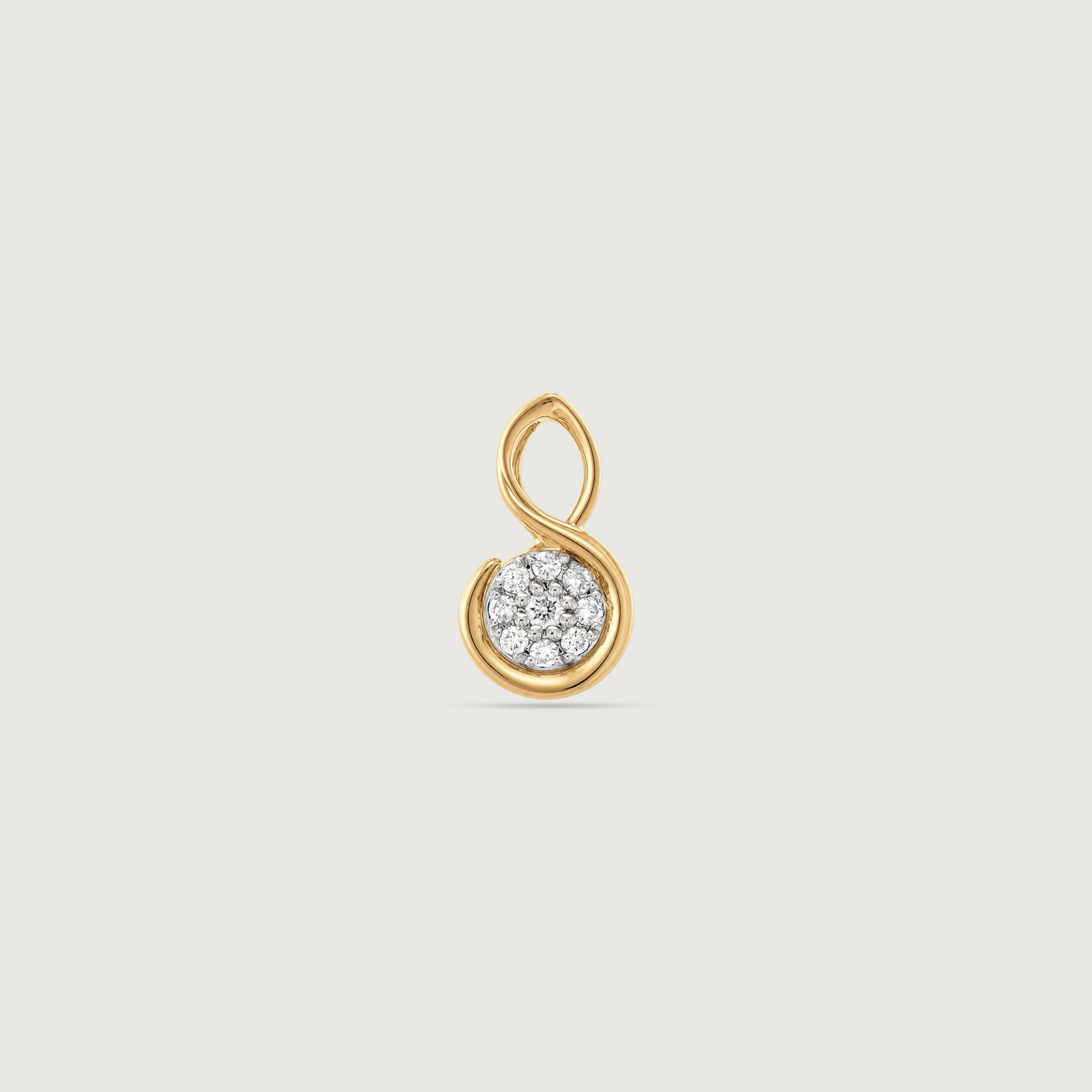 Graceful Infinity Diamond Pendant,,hi-res image number null