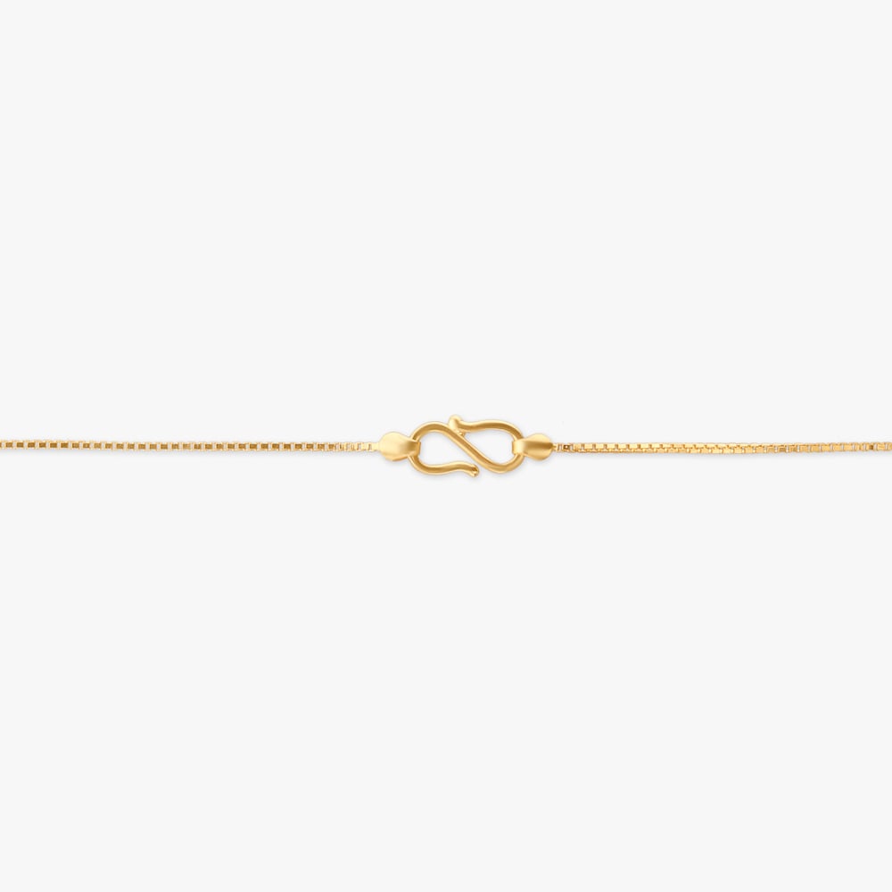 Lattice Hex Gold Mangalsutra,,hi-res image number null