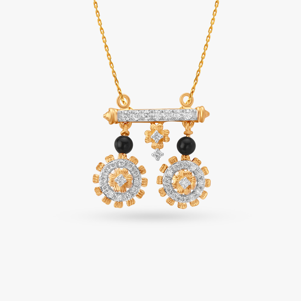 Double Wati Diamond Pendant,,hi-res image number null