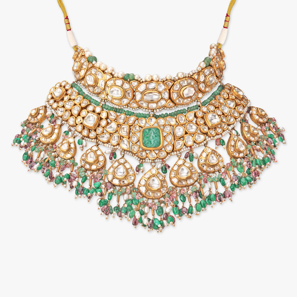 Noorvati Meenakari Necklace,,hi-res image number null