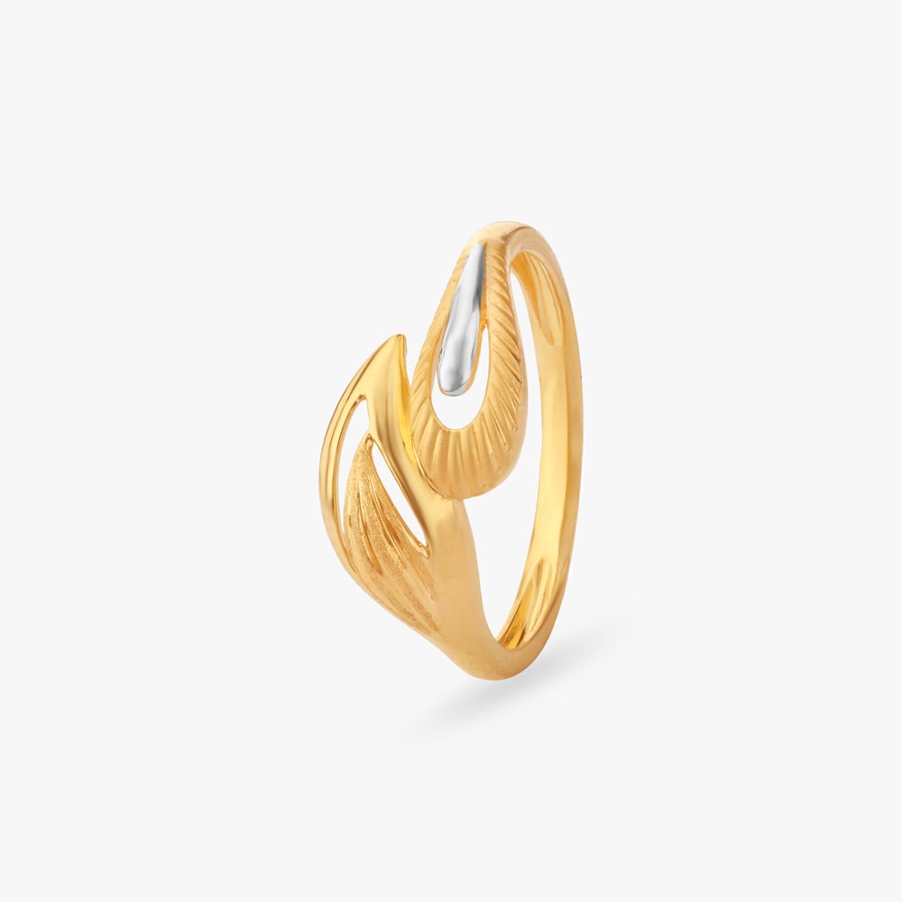 Harmony Swirl Gold Ring,,hi-res image number null