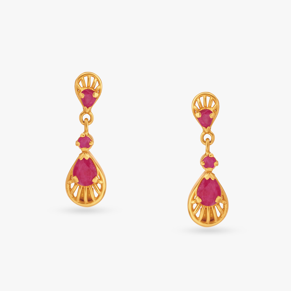 Cascading Pendant and Earrings Set,,hi-res image number null
