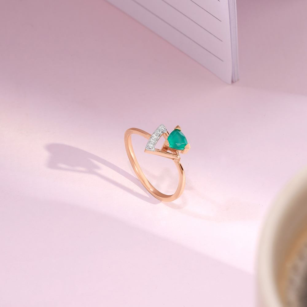 Fierce Geo Diamond Ring,,hi-res image number null