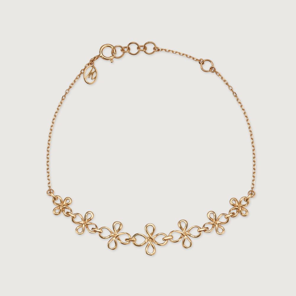 Eternal Blossom 14KT Yellow Gold Bracelet,,hi-res image number null