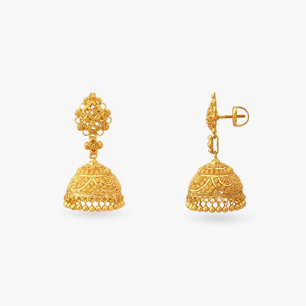 Festive Finesse Jhumka,,hi-res image number null