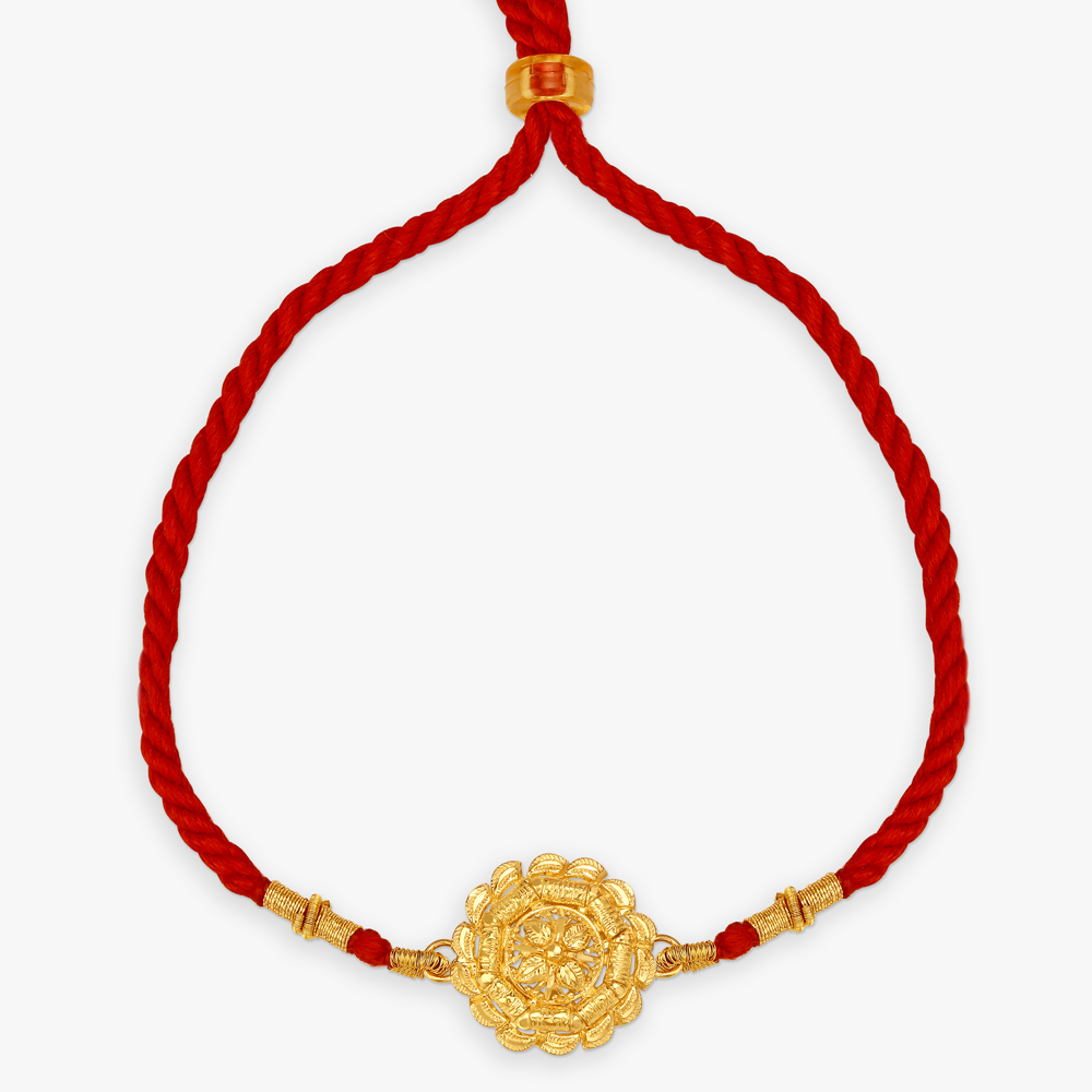 Gold rakhi in best sale tanishq