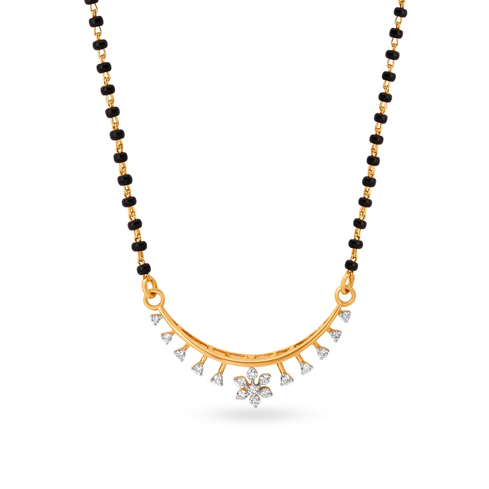 

Radiant Arc Diamond Mangalsutra