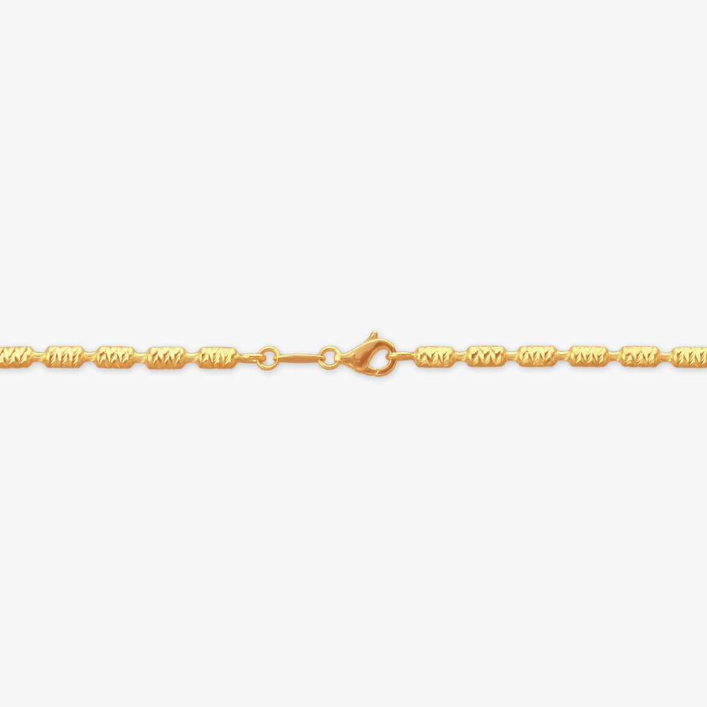 Rugged Rhythm Gold Chain for Men,,hi-res image number null