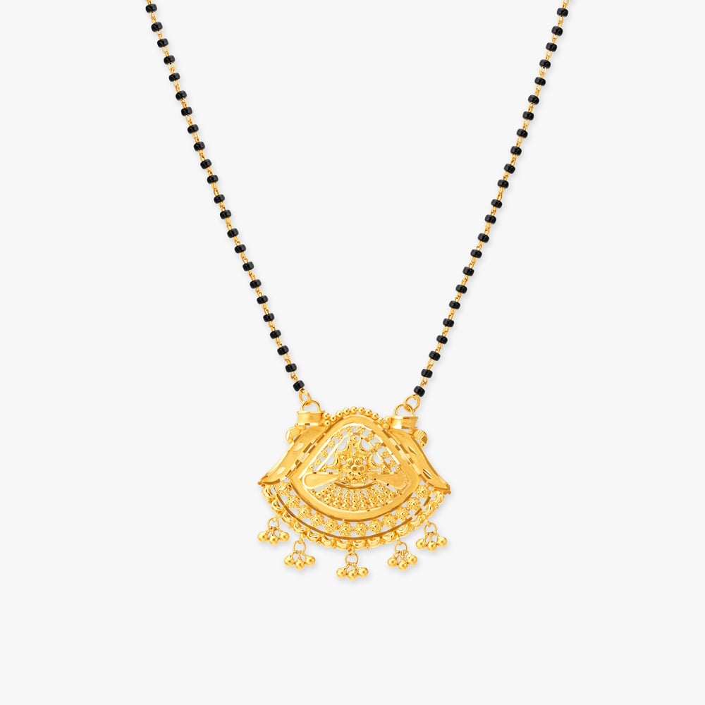 

Beaded Gold Mangalsutra
