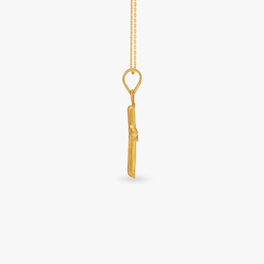 Faith Cross Gold Pendant,,hi-res image number null