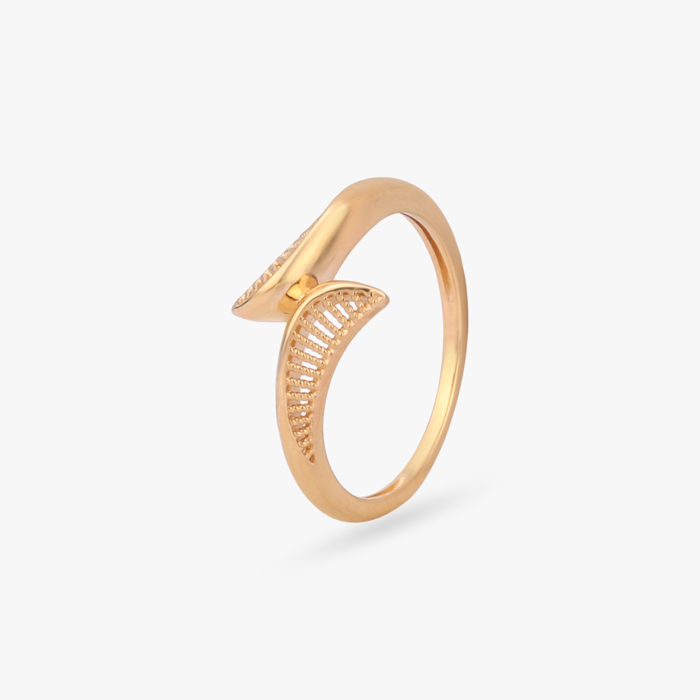 

Twin Wing Gold Ring