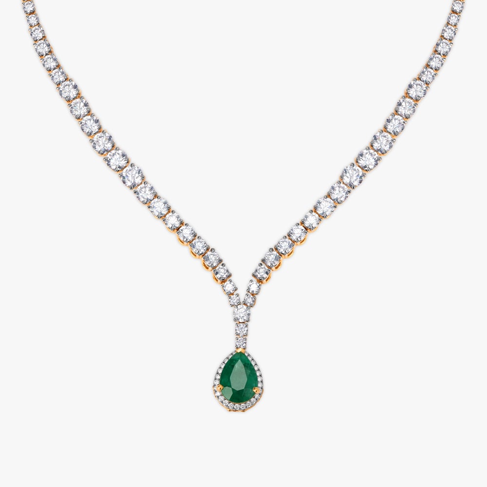 Flamboyant Flair Celeste Solitaire Necklace,,hi-res image number null