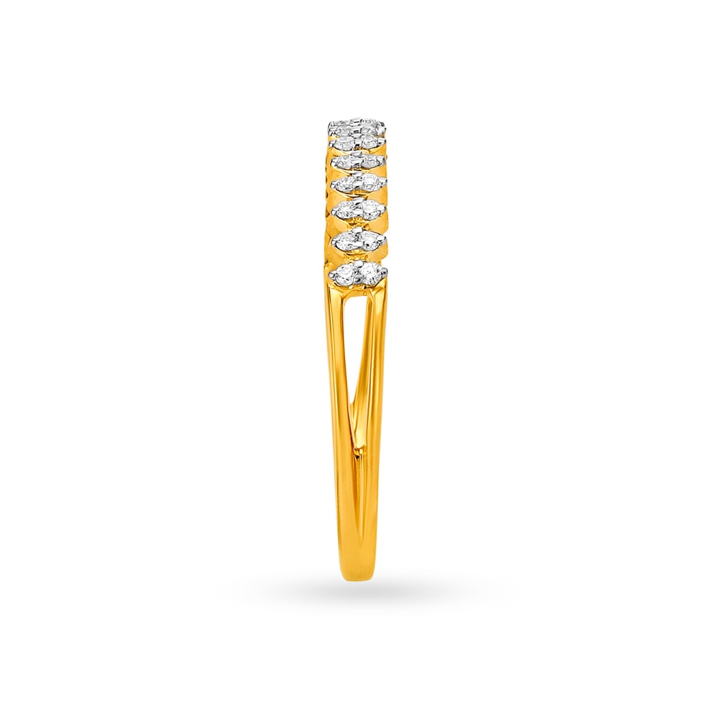 Horizon Diamond Finger Ring,,hi-res image number null