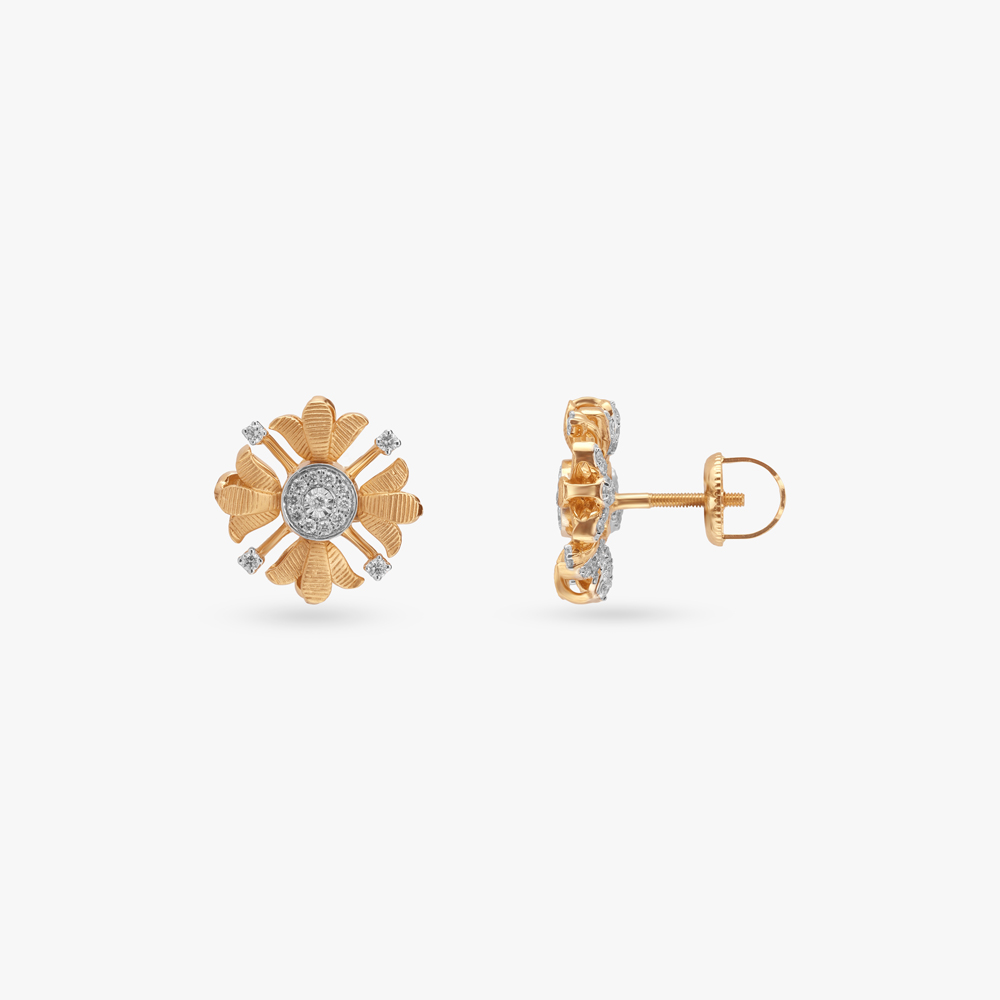 Double Sparkle Diamond Stud Earrings,,hi-res image number null