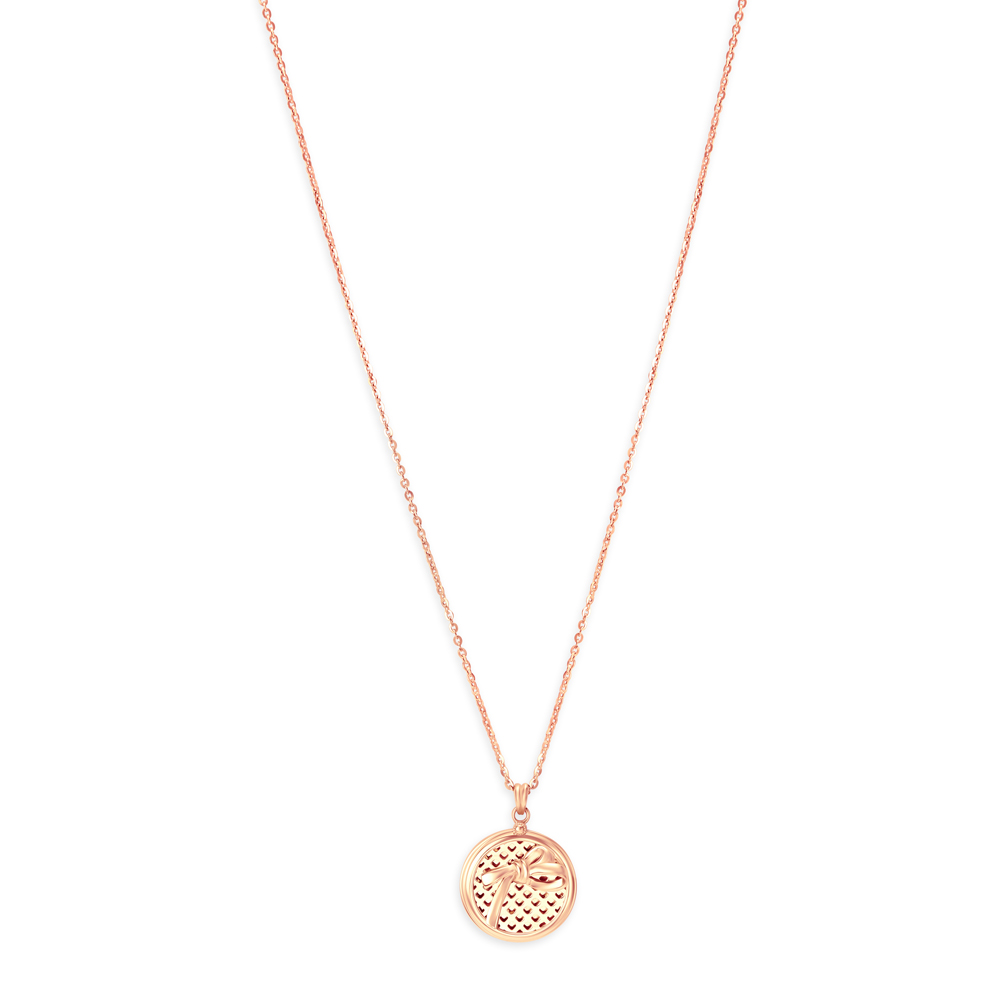 Classic Love 14kt Gold Chain Pendant with Chain