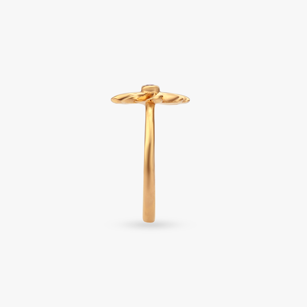 Whirling Bloom gold Ring,,hi-res image number null