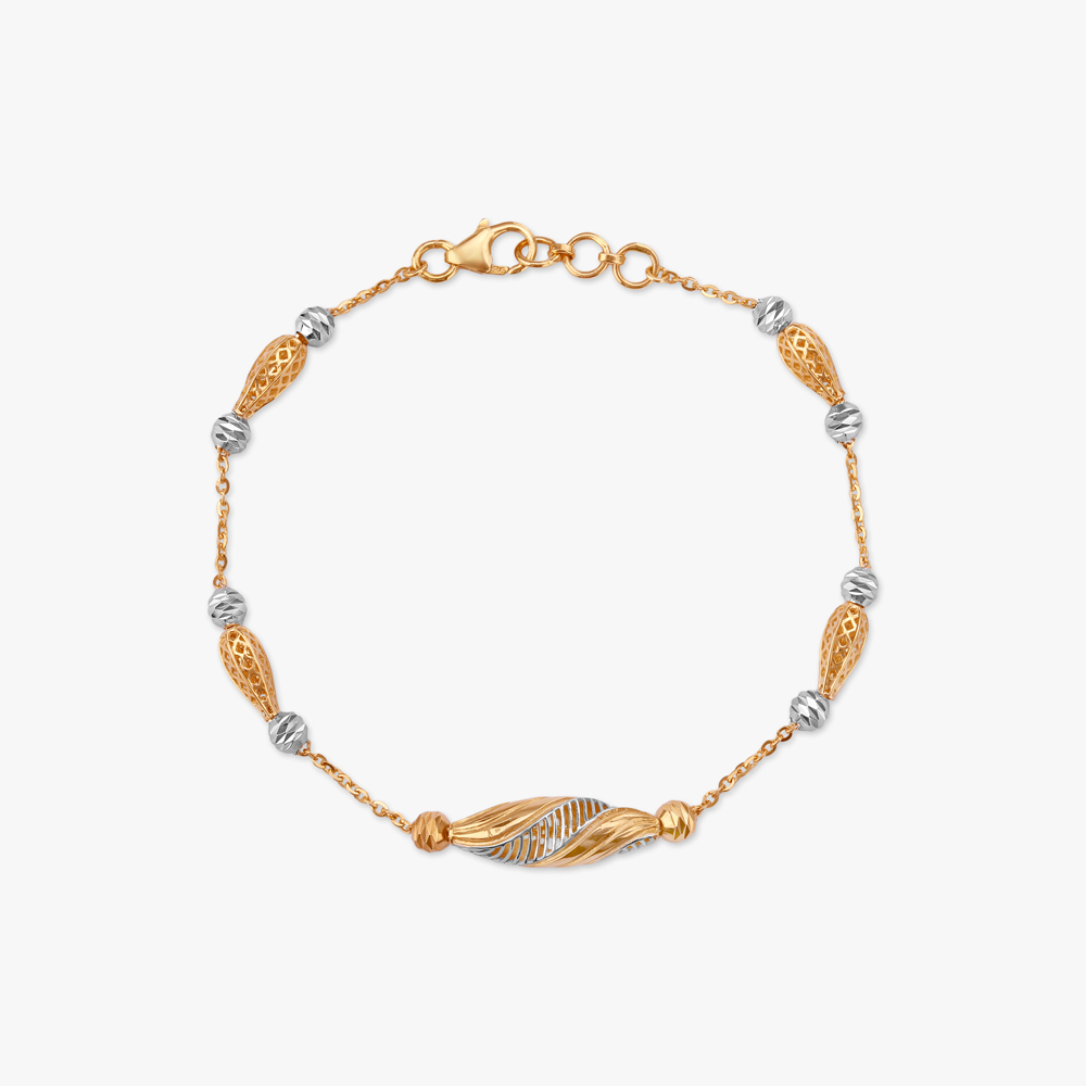

Swirl Shine Gold Bracelet