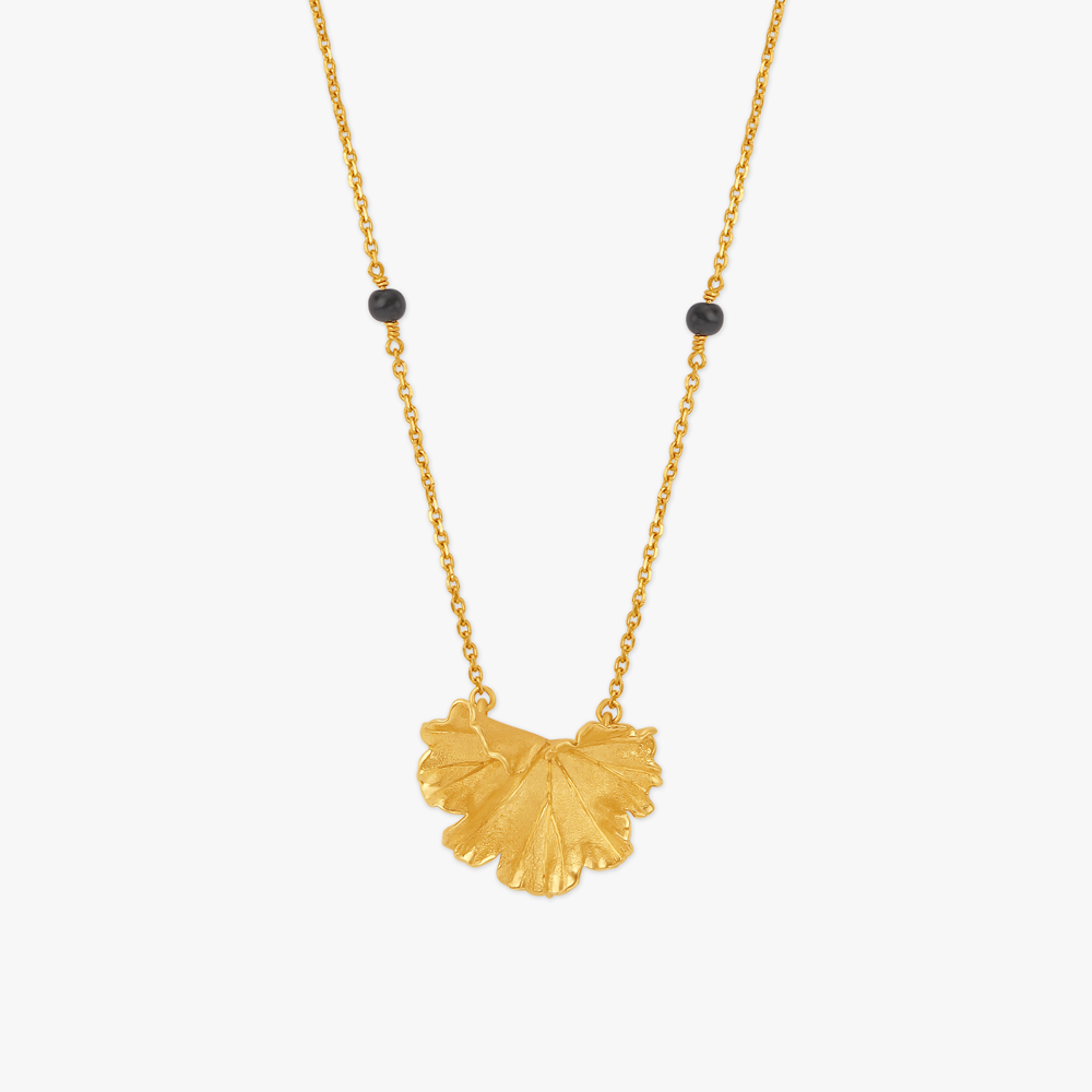 Turning a New Leaf Pendant with Chain