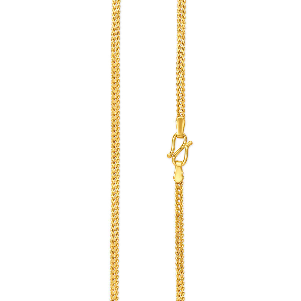 Sleek Glossy Gold Chain,,hi-res image number null