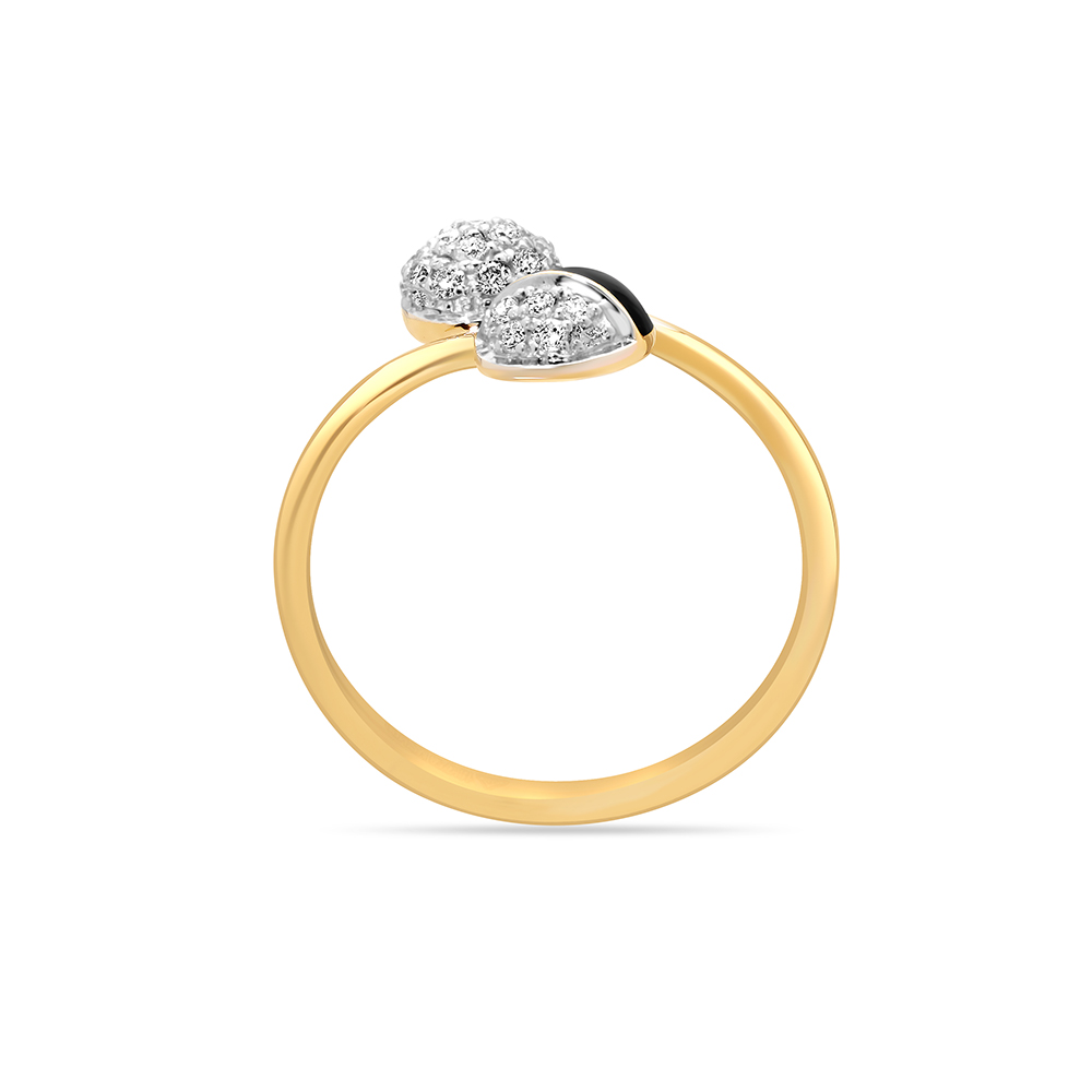 18KT Yellow Gold Eclectic Dazzle Diamond Ring,,hi-res image number null