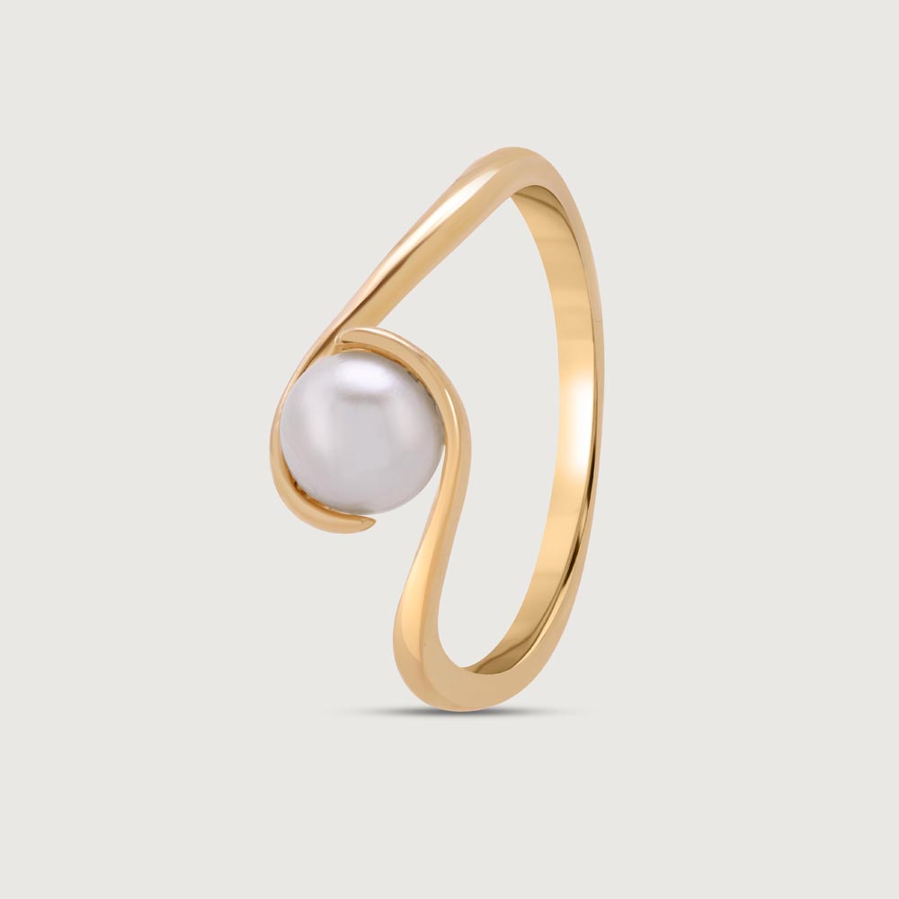 Wave Glow Pearl Ring,,hi-res image number null