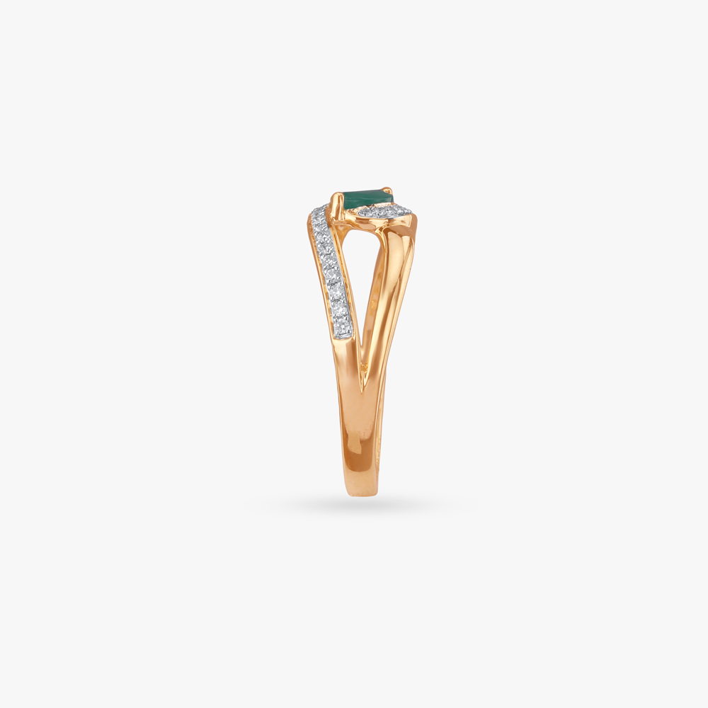 Gleaming Pathway Diamond Ring,,hi-res image number null