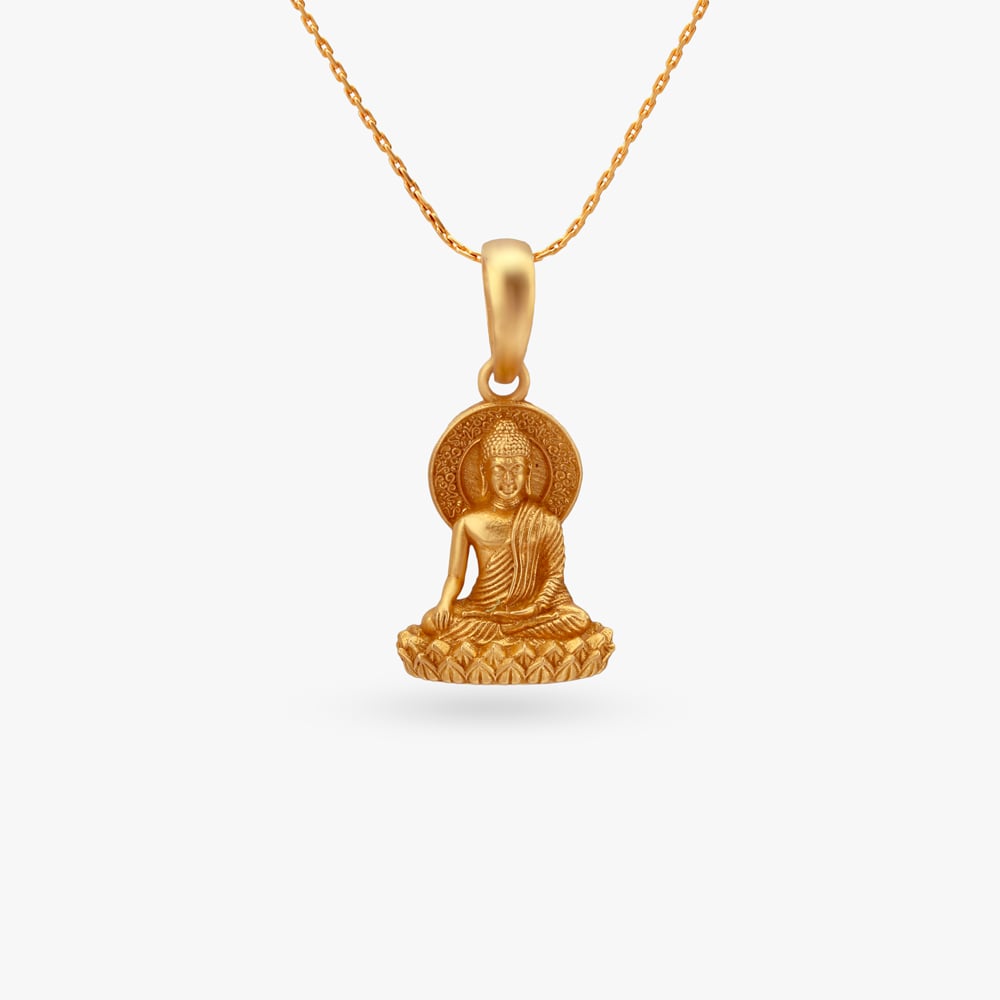 

Divine Buddha Gold Pendant