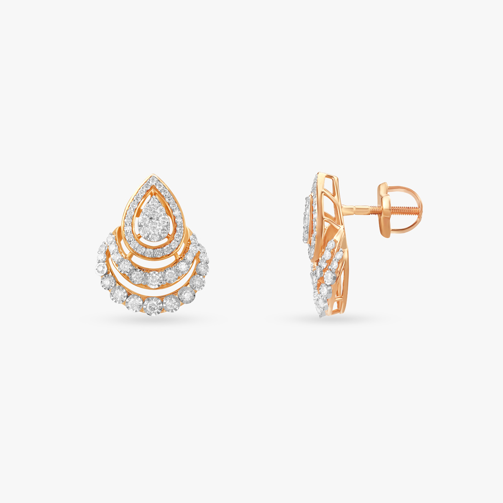 Radiant Crescent Diamond Necklace Set,,hi-res image number null
